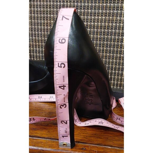 ALDO Women's  Black 5 Inch Peep Toe Stilleto with 1 Inch Platform. Size 8.5 - Picture 4 of 10